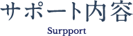 サポート内容